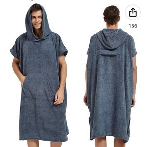 Surf Poncho, Mens (Seems unisex IMO) One size fits most